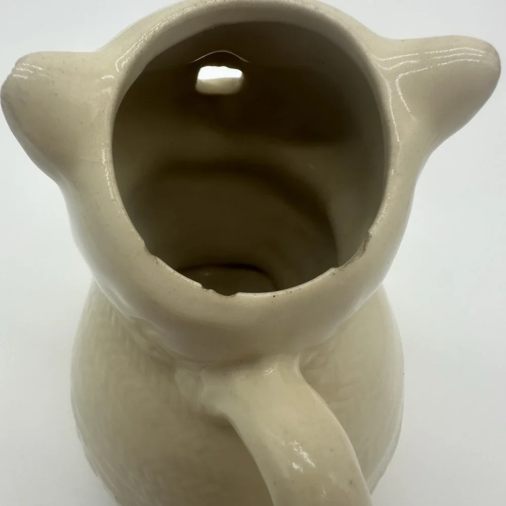 Vintage Shawnee Pottery Puss And Boots Cat Creamer Pitcher